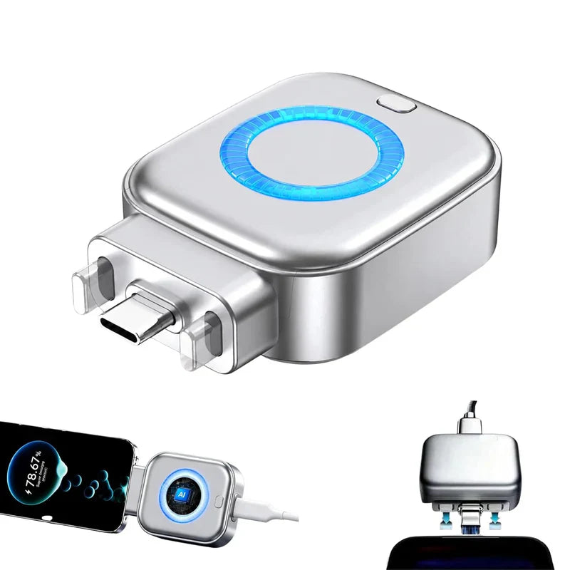 ÉlectroniUSB C Phone Fully Charged Intelligent Separator Type-C 140W Fast Charging Adapter Phones Full Charge Auto Power Cut Off Chargerque & Accessoires